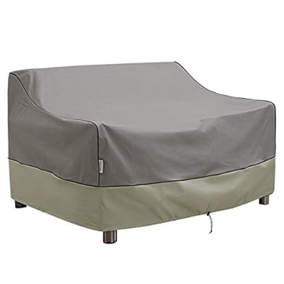 Kylinlucky Outdoor Furniture Covers Waterproof, 2-Seater Deep Seat Loveseat Cover- Patio Sofa Covers Fits up to 58 x 40 x 33 inches