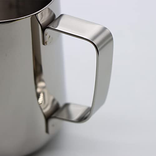 image for Aiwaiufu Milk Jug 350ml / 12 fl.oz, Milk Frothing Jug，Stainless Stee