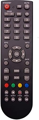Remote control compatible with Digi DCD4304IRR, DCD4314IRR, IRDETO DCD4414IRR,