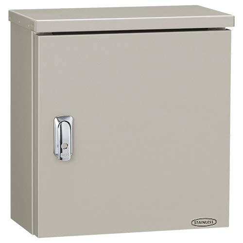 日東工業 ステンレスボックス 屋根付 片扉 木製基板付 横300×縦400×深200mm SO20-34A