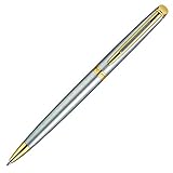 Waterman – Hemisphere 10 : Stainless Steel GT Ball Point, plaquées or trims, Twist mechanism.