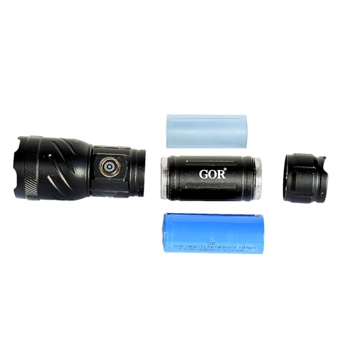 GOR-30W-Spot-LED-1500-Lumens-Flashlight-Torch-5-Modes-Rechargeable-C-Type-Charging-Battery-Indicator-FT21