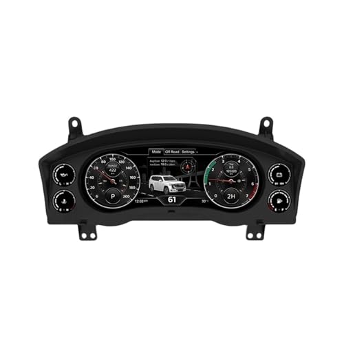 Car Dashboard Compatible with Toyota Land Cruiser LC200 2008-2020 Digital Cluster Instrument Panel Cockpit Multifunctional Speedometer