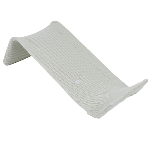 BÉABA, Transat de Bain Bébé Ergonomique, Premier Âge, Transatdo, Anti-dérapant, Tissu Mesh séchage rapide, Lavable, Gris Velours