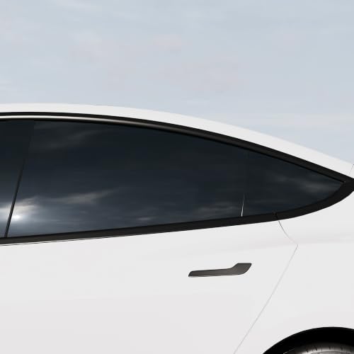 Image of TWRAPS Rear Doors Window Tint for Tesla Model Y Juniper 2026, Limo Black | Nano Ceramic IR Film Blocks 99% Harmful UV Light, Rejects 50% Heat, Precut Kit Accessory