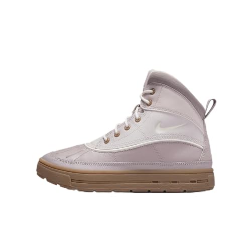 Nike Woodside 2 High Big Kids' Boots (HF0767-200, Light Violet Ore/Platinum Violet/Gum Medium Brown/) Size 6