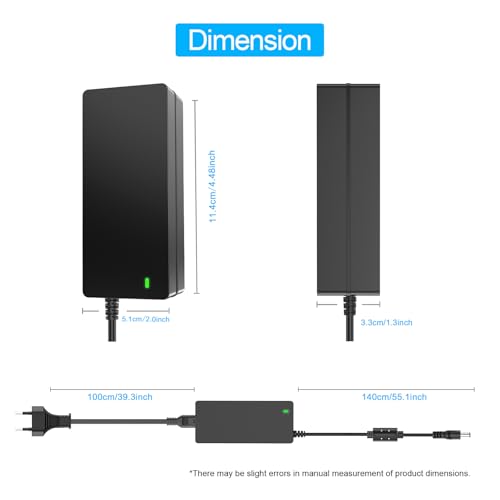 Adaptateur 24V AC pour Logitech G940 GT avec composants durables