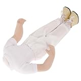 VICASKY DIY Puppenkörper Keramik mit Beweglichen Gelenken Glatte Oberfläche Kindersicher für Kreatives Basteln Puppenzubehör für Eltern Fördert Fantasie und Lernfähigkeit