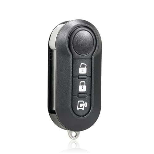 Clé télécommande Fiat 500 robuste avec électronique complète 433 MHz - 2
