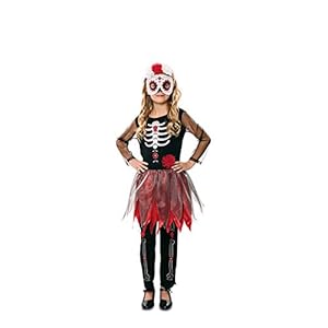 Disfraz de Catrina Esqueleto para niña