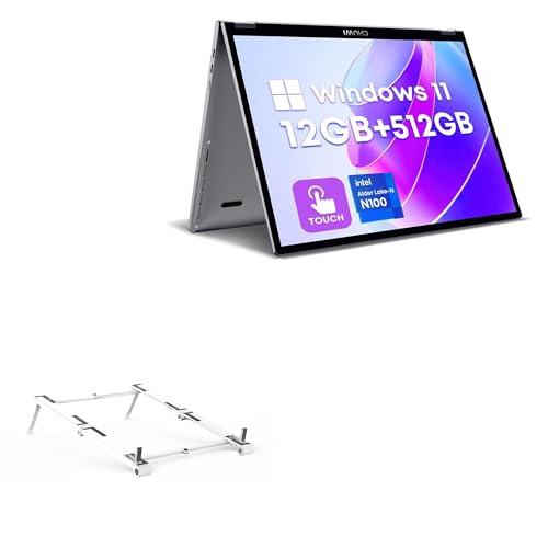 Soporte portátil aluminio ajustable BoxWave para MiniBook