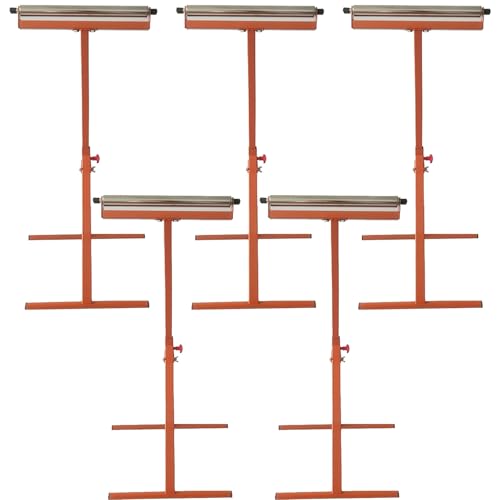 Light-Duty Roller Stand/Adjustable Height Tool Stand - 24-41in, 1 3 5 Pack Super Duty Conveyor Feed Stand for Warehouses/Factorie/DIY Projects/Woodworking(5pcs)
