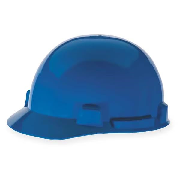 Hard Hat, Polyethylene, 4 Point Ratchet, Type 1, Class E, Blue, Mfr: 10074068-A