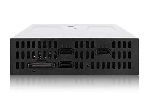 flexiDOCK MB095SP-B Mobile Rack para 2.5 y 3.5 SATA/SAS SSD/HDD miniatura 4