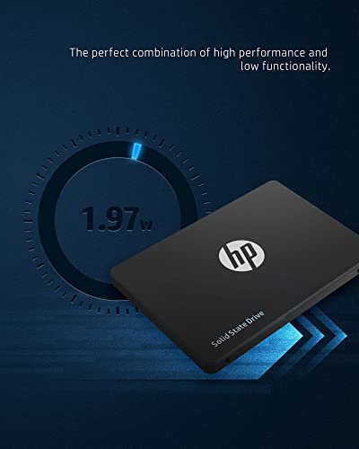 Image of HP S650 240GB 2.5 Inch SATA III PC SSD Internal Solid State Hard Drive - 6 Gb /s, 3D NAND, Up to 540 MB /s for Laptop and Desktop Updating - 345M8AA#ABA