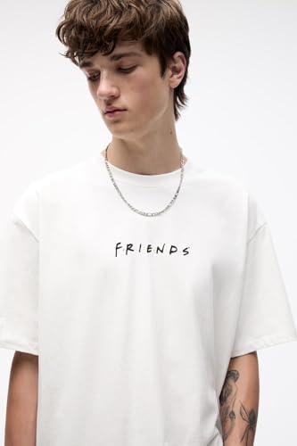 Image of GRECIILOOKS Men's Cotton Blend Oversized Fit T-Shirt Half Sleeve Oversized Round Neck Longline Drop Shoulder | Colorful Printed Men t-Shirt