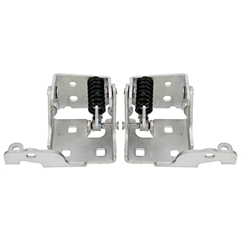 Front Lower Door Hinge (1 pair) Fits for 2007-2014 Chevy Silverado Suburban Tahoe Avalanche GMC Sierra Yukon Cadillac Escalade, Replaces# Left:20969645, Right:20969646 Cover