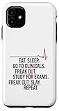 EAT SLEEP CLINICALS FREAK OUT SLAY NURSE Memes