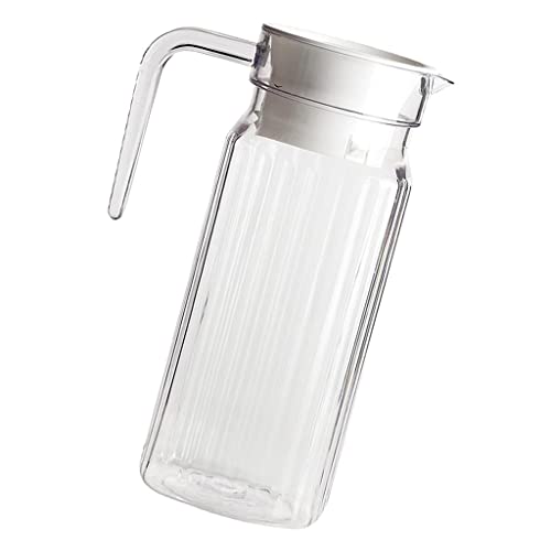 Jarra grande de té elegante de 800ml estilo caldera rayada para agua y mesa exclusiva 3