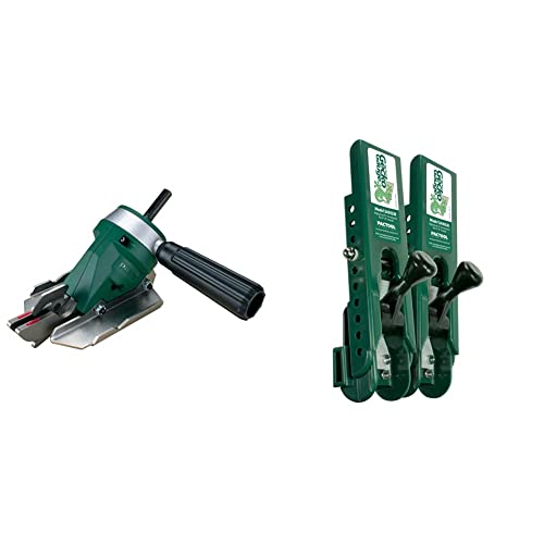 PacTool SS724 Snapper Shear Pro Fiber Cement Board Power Shears + PacTool SA90338 Gecko Gauge LP...