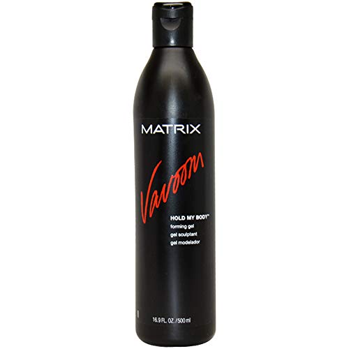 Matrix Vavoom Hold My Body Forming Gel |Medium Hold | Adds Volume and Gloss | For Straight to Curly Hair | 16.9 Fl. Oz