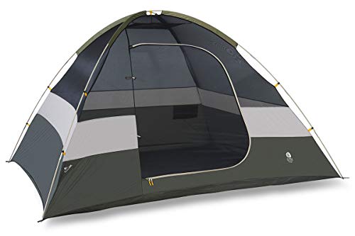 Sierra Designs Tabernash 2/4/6 Person Tent for Camping - Easy Setup – Includes a Waterproof Removable Rain Fly, Ready for Any Conditions - Included Burrito Bag for Quick and Easy Storage