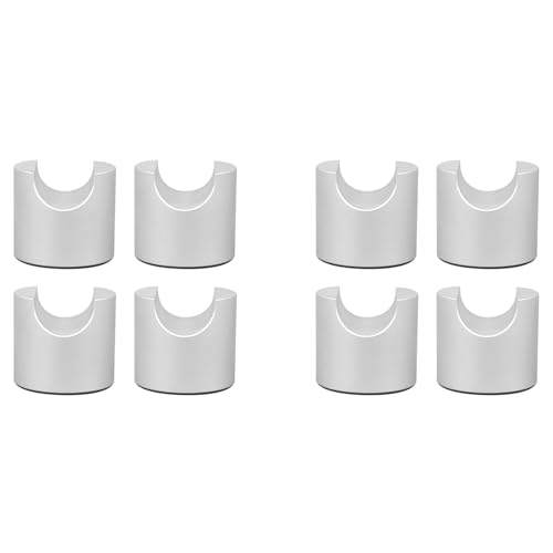 Support de câble HiFi en argent avec cadre antichoc et finitions soignées