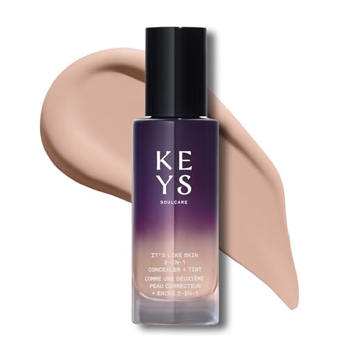 Keys Soulcare It's Like Skin 2-In-1 Concealer + Tint, Brightens