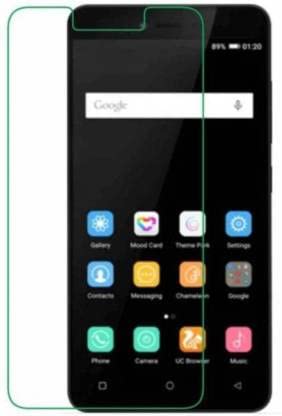 TBK Enterprises Tempered Glass Edge to Edge screen protector full screen coverage Compatible for Gionee F205