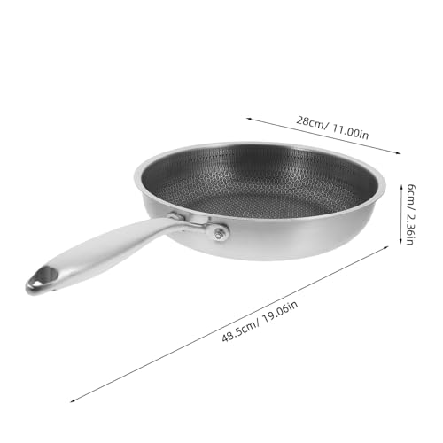Wok para freír con panal COLLBATH portátil miniatura 2