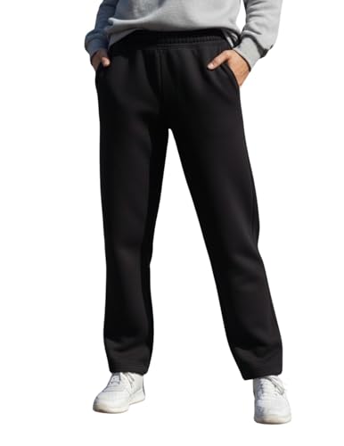 Image of Mack Jonney Women's Solid Fleece Track Pants | Warm & Durable Casual Lowers | Trendy Lowers-M5306