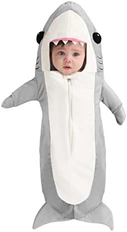 Swimming Shark Bunting Costume For Infants