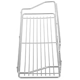 SOIMISS Organizador de Cocina Cesta Escurridora Blanca Gancho Acero Carbono sin Perforaciones Soporte Almacenamiento Esponjas y Estropajos para Fregadero Uso Cocina Baño