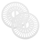 Mobestech 2個洗濯機用スピナーキャップ 乾燥機用交換部品 カバー 耐久性設計 取り付け簡単 多のモデルに対応