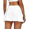 Stelle Women Tennis Skirt Golf Skorts Athletic High Waisted with Pockets Inner Shorts Sport Workout Pleated Pickleball