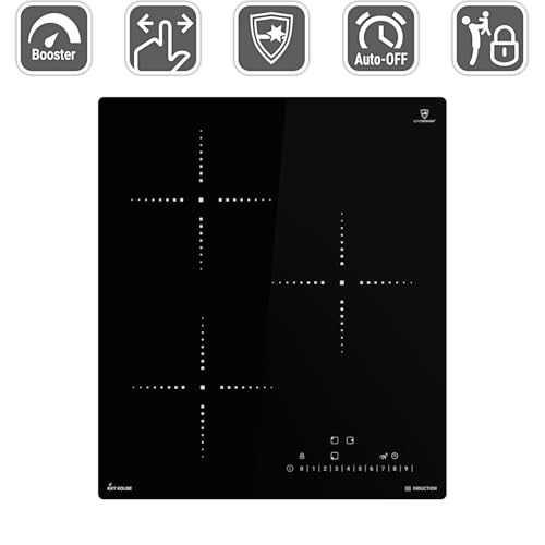 Placa induccion 45cm | 5,5 kW | 3 fuegos | 9 niveles de potencia | Control Táctil | IH84500RL - imagen 6
