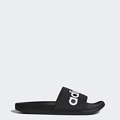 Image of adidas,mens,Adilette Comfort,Black /White /Black,12