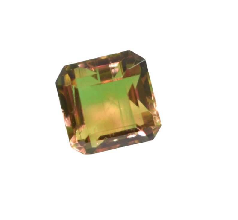 Alexandrite naturelle 12x12mm forme Asscher pour création de bijoux DIY
