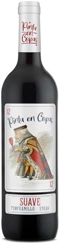 PINTA EN COPAS vino tinto tempranillo syrah b… PINTA EN COPAS vino tinto tempranillo syrah b…