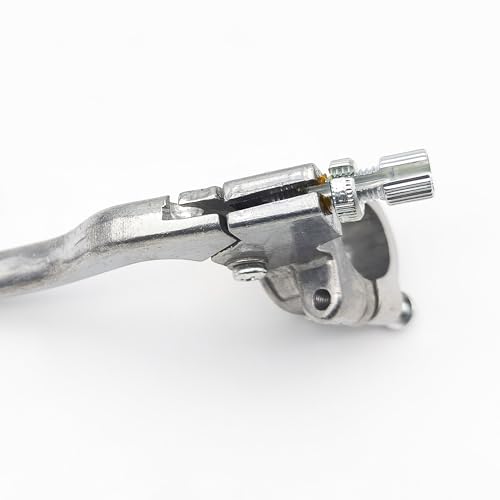 Image of 7 /8 inch 22mm Left Brake Handle Clutch Lever Perch for Coleman CT200U BT200X CT100U Predator 212 196cc 6.5HP Baja Massimo MB165 MB200 MBX10 Mini Bike CRF50 XR50 KLX110 SSR125 Pit Dirt Bike Silver