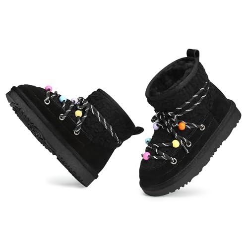 Stelle Girls Boys Snow Boots Kids Winter Ankle Boots Outdoor