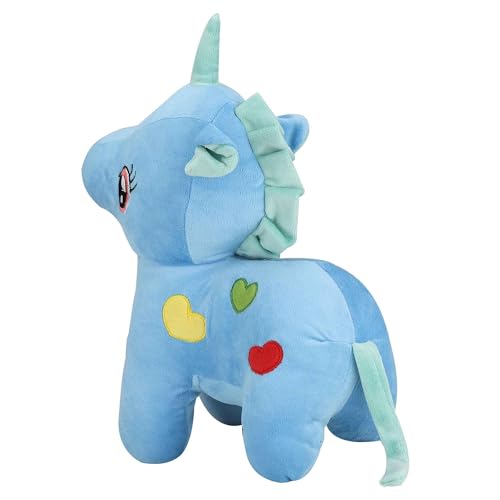 Image of DearJoy Baby Unicorn Soft Toy and Plush Toy Blue - 32cm