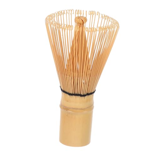 Luxshiny Traditional Japanese Matcha Whisk Sturdy Tea Whisk for Authentic Tea Ceremony Versatile Matcha Stirring Tool Easy to Clean Expertly Polished Reusable Utensil