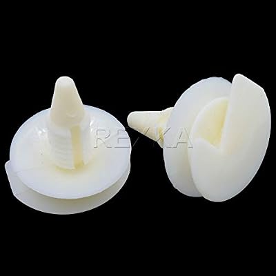 Rexka 100pcs Door Panel Retainer Clips for GM 3065575 Chevrolet GMC C1500 C2500 S10 Pickup Suburban Oldsmobile
