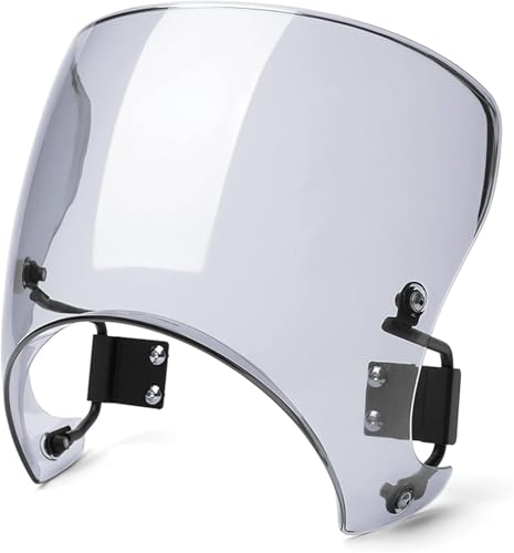 Pare-brise Z900RS blanc déviation du vent et confort