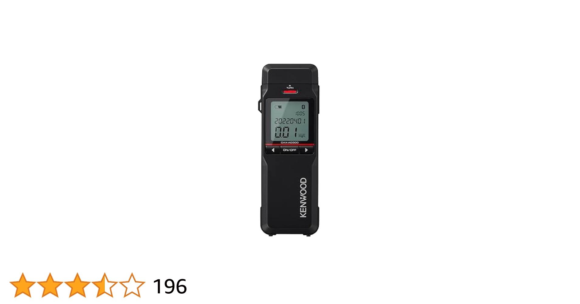 新品未開封4箱セット KENWOOD アルコール検知器 CAX-AD100 ケンウッド アルコール検知器（単独型） CAX-AD100 | KENWOOD