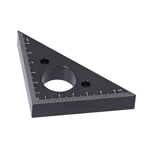 Regla para carpintería de 0-6 cm ideal para proyectos de bricolaje en el hogar 3