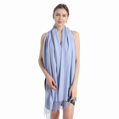 Image of Pashmina Scarf and Shawl - Soft Women Pashminas Wrap for Wedding Evening Party dresses