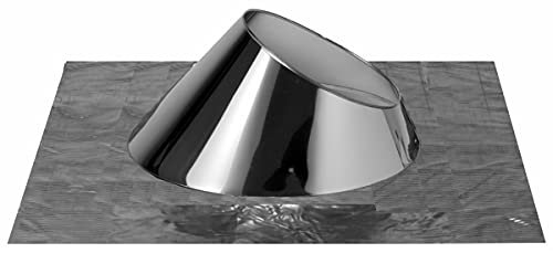 Dachdurchfuehrung 30-45° für Schornsteinsets 130mm Cover