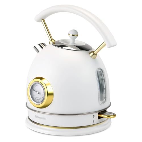 Rasonic Retro Stainless Steel Electric Kettle 1.8L